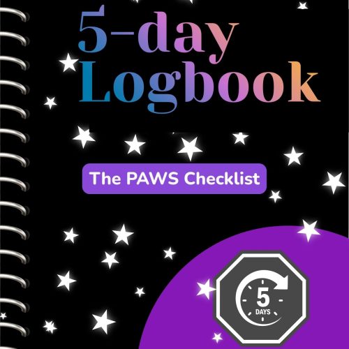 The Eclectic Mix 5-Day Logbook_Black with stars
