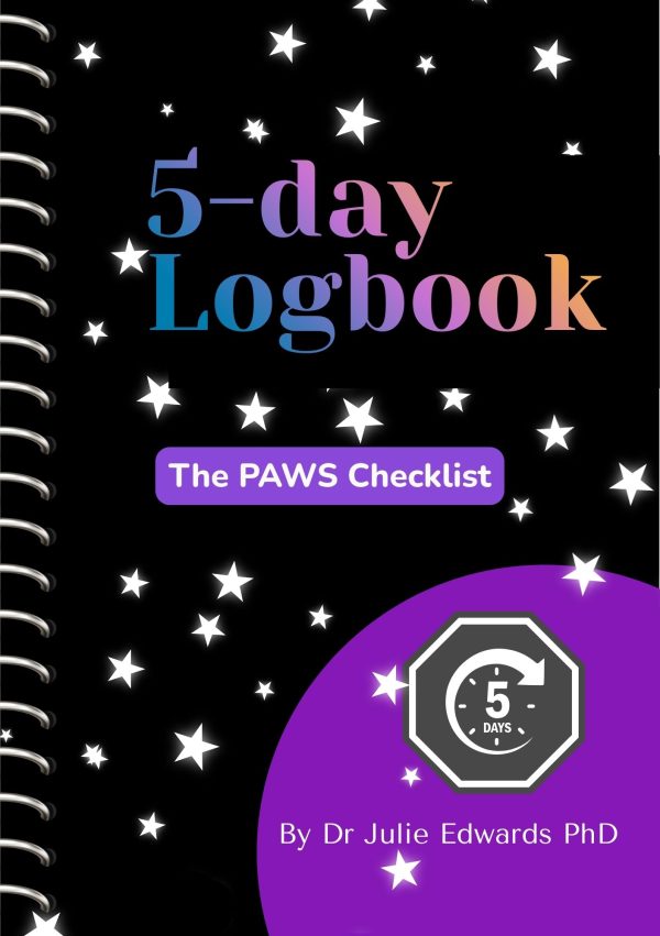 The Eclectic Mix 5-Day Logbook_Black with stars