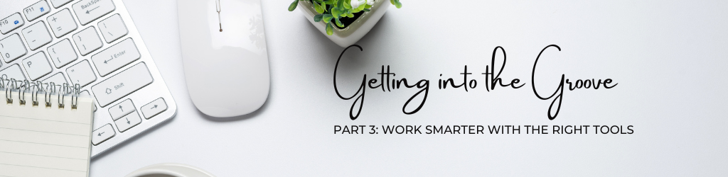 Getting into the Groove by Julie Edwards